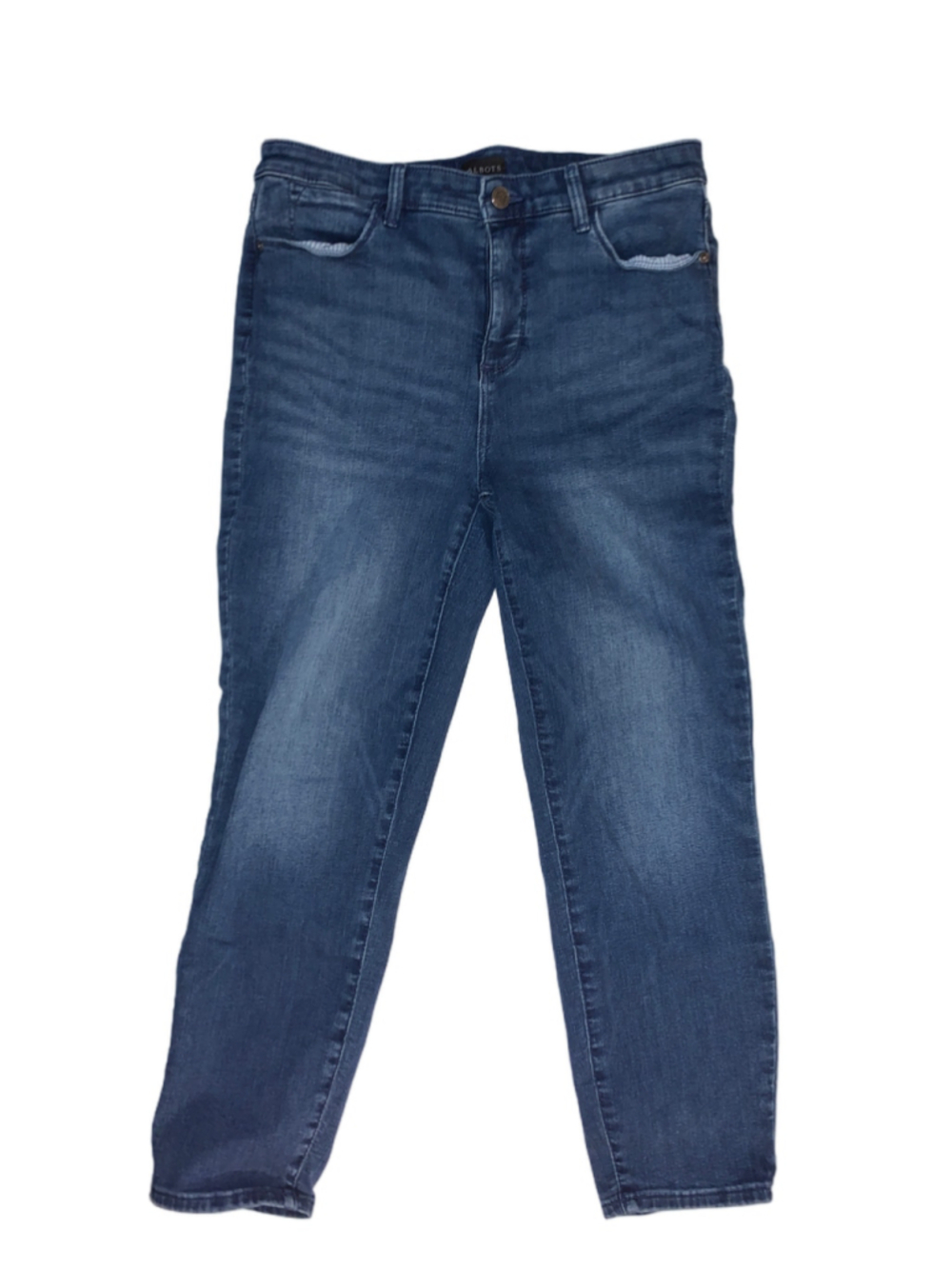 Women's Talbots Blue Crop Jeggings Size 10